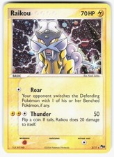 Raikou Holo Rare POP Series 2 003/017 LP SUPER NICE SWIRL on eBay