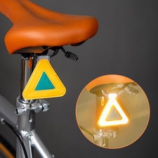 Reflective Triangle Sign Bicycle Saddle Hanging Reflector Safety Warning Tag Reflective Triangle Sign Bicycle Saddle Hanging Reflector Safety Warning Tag