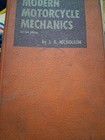 Modern Motorcycle Mechanics J.B. Nicholson Vintage Service Repair Manual Book