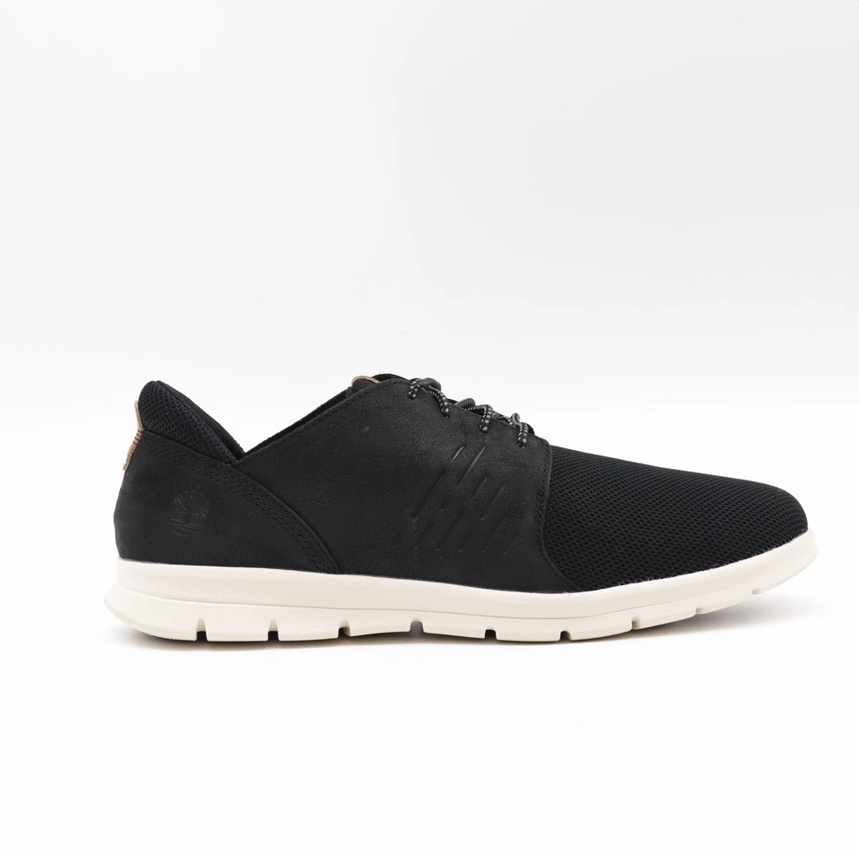 Timberland Men's Oxfords Black Nubuck Casual Trainers Walking Footwear - UK 9.5