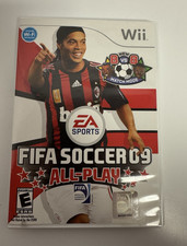EA Sports FIFA Soccer 09 All-Play (Nintendo Wii) Complete Case Manual E Tested
