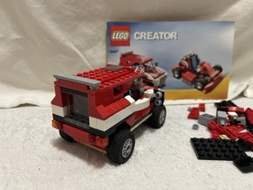 LEGO CREATOR: Super Speedster (5867) Complete missing 1 instruction booklet