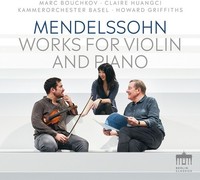 Mendelssohn / Huangc - Works For Violin Piano - Cd - G4Z