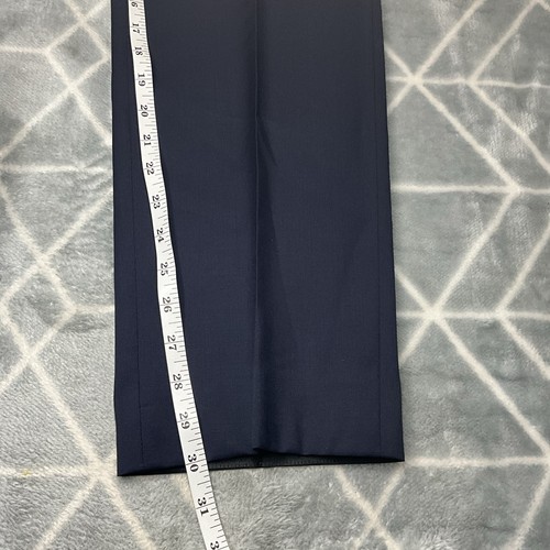 Hugo Boss Navy Smart Trousers Men’s 34X30 Straight Leg Business Dress Pants - Picture 2 of 6