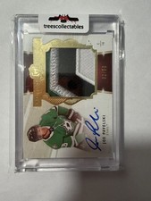19-20 Upper Deck The Cup Limited Logos Jumbo Patch Auto Joe Pavelski #LL-JP /50