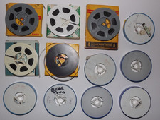 Vintage Lot Of 12 8MM Film Reels Home Movies 1970's Summer Baby Graduation