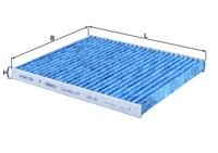 Mahle LAO 241 Filter, Innenraumluft FüR Abarth,Chrysler,Fiat,Ford,Lancia