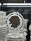1 Troy oz Reverse Proof Buffalo HM Series Silver .999 In Capsule
