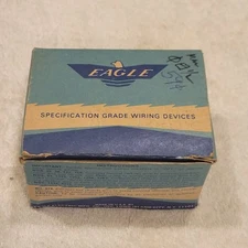 Box of 25  Eagle 974 CANDELABRA  ATTACHON SOCKETS, NOS