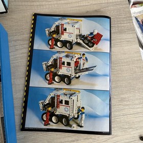 Vintage LEGO Technic Arctic Rescue Unit Set 8660 1986 With Set Box & Manual