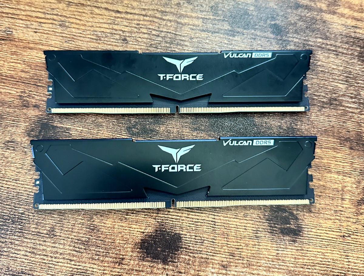 Team Group T-Force Vulcan DDR5 SDRAM DIMM 32GB (2x16GB) DDR5-6000 RAM