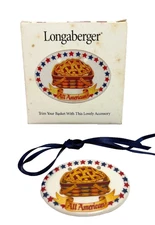 LONGABERGER  All American Basket Tie On--Spots on Box--#31950--NEW