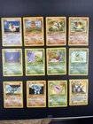 Pokemon Vintage Lot 12 Cards Base Set, 1st Ed, Shadowless, and holos