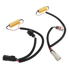 2Pcs Tail Light Conversion Harness, LED Harness Wiring Connector Taillight Co...
