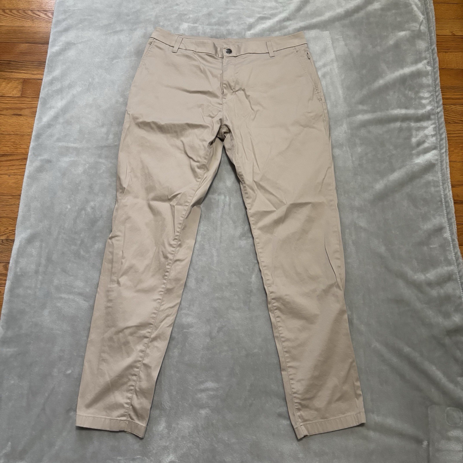 Birddogs Mens Stretch Khakis Classic Fit Lined Pants Size 34x32
