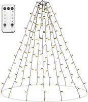 Weihnachtsbaum Lichterkette, 2M 400Er LED 20 SträNge 8 Leuchtmodi