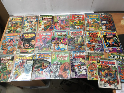 Lot of 22  Marvel Two-in-One THING 29-100 Lot Some Runs Spiderman Human Torch c2