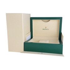 Rolex Oyster M Uhrenbox Box Umkarton Grün, Beige watch box green Ref. 39139.04