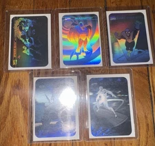 1990 Marvel Comics Universe Series 1 Hologram Card Set Of 5 MH1-MH5 Spider-Man