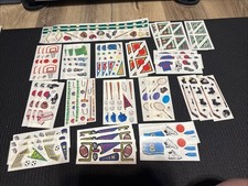 Creative Memories Sports Baseball Basketball Soccer Die Cut Scrapbook Stickers