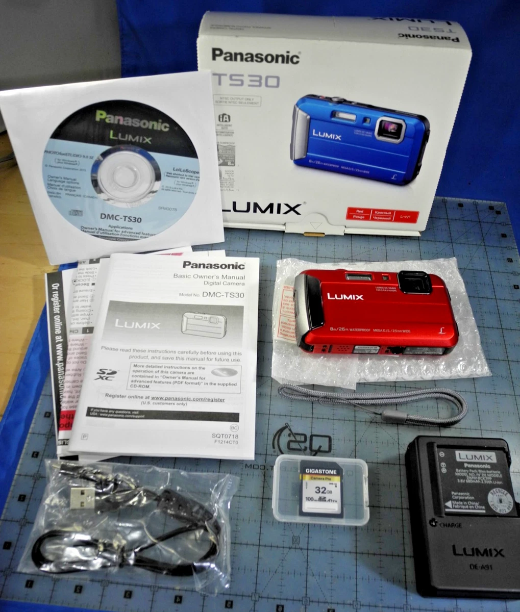 Panasonic Lumix DMC-FT30 Appareils Photo Numériques 16.6 Mpix Zoom Optique 4 x