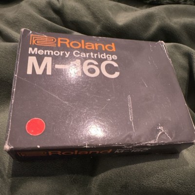 Roland M-16C Memory Cartridge 16K RAM Model M-16C MPN M-16C (New in box!)