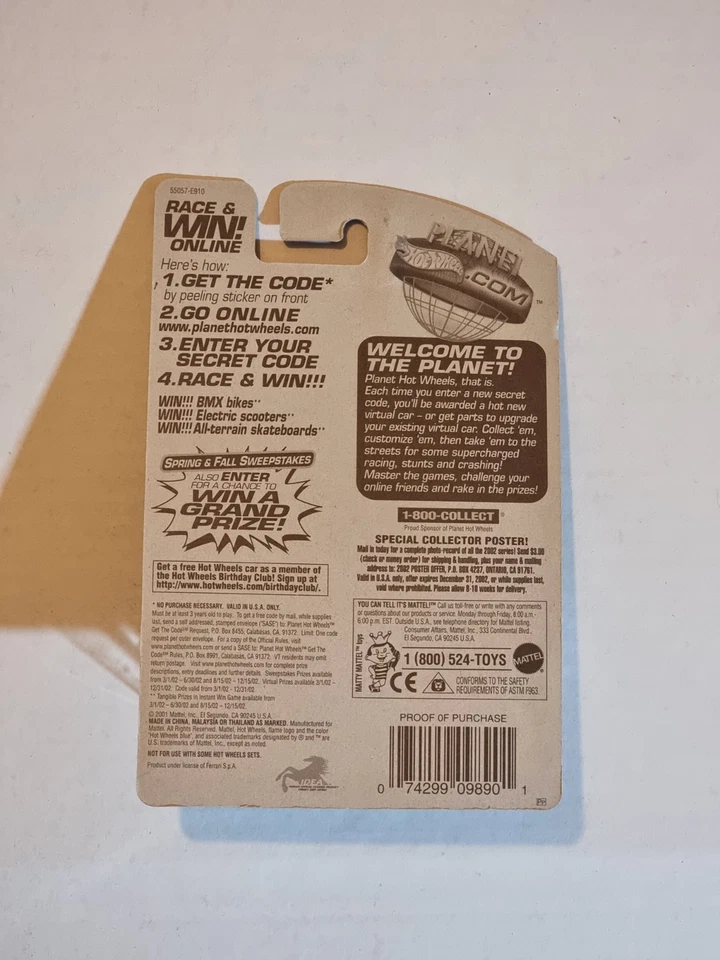 HOT WHEELS FERRARI F355 BERLINETTA ZAMAC Coleccionable Plata *RARO COLECCIONABLE* Foto 2 de 2