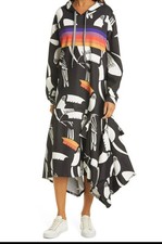 Farm Rio Graphic Toucans Long Sleeve Sweatshirt Dress XL