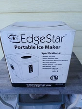 EdgeStar Portable Ice Cube Maker Machine Countertop IP210SS, Drainless