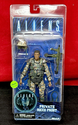 NECA Aliens Private Ricco Frost 7'' Action Figure Alien Movie Series 9 Authentic