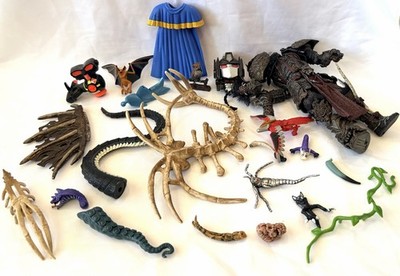 Vintage Mixed Lot Action Accessories Parts Pieces Spawn Samurai Matrix Customs