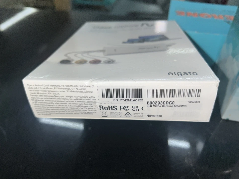 Elgato USB Analog Video Capture Device Mac PC, iPad, iPhone (New Sealed) - Image 3 of 3