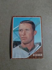 1962 Topps #258 Marty Keough, VG/EX