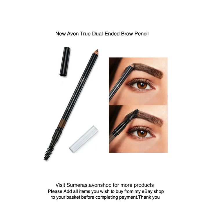 Avon True New Dual-Ended Brow Pencil with Brush ~ Great Gift ~ Free P&P - Image 4 of 4