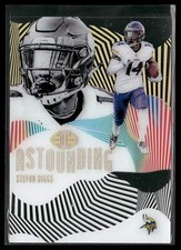 Stefon Diggs 2019 Panini Illusions #AST-SD 387/399 Astounding Gold Vikings