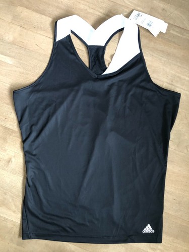 ✨️ adidas Damen Tennis Top S15776 RESPONSE TANK Gr. XL Neu - Afbeelding 4 van 7