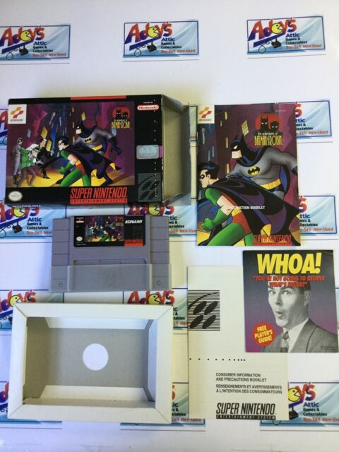 Adventures of Batman & Robin (Super Nintendo Entertainment System, 1994)  for sale online | eBay