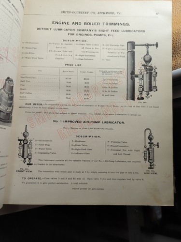 SMITH-COURTNEY Richmond VA 1894 Industrial Supplies, Machinery and Co... - Picture 8 of 24