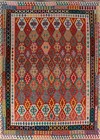 Reversible Kilim Kelim Rugs Rectangle Handwoven Tribal Carpets 10x13 ft