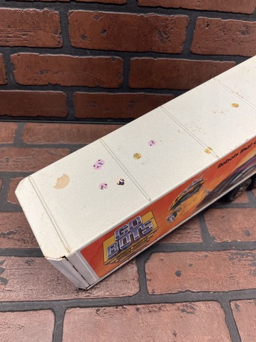 Vintage Pressed Steel Metal Tonka GoBots Semi Truck Tractor Trailer 80s Toy - Picture 5 of 10