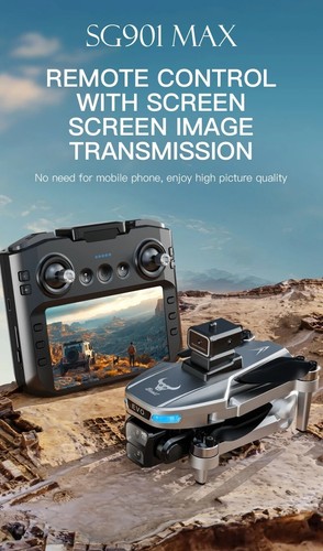 ✅ Drone Lenovo SG901 Pro 8K GPS HD Pliable Sans Balais Évitement Obstacles UAV - Bild 8 von 24
