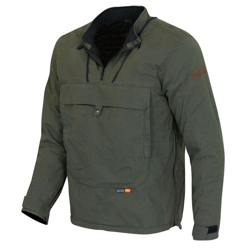 MERLIN OUTLAW D3O EXPLORER SMOCK GREEN WATERPROOF MOTORCYCLE LIGHTWEIGHT JACKET - Picture 3 of 3