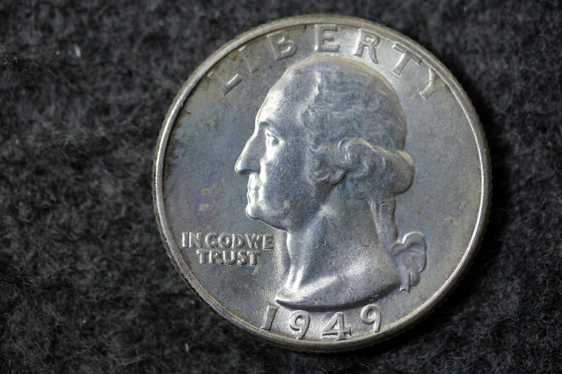 ESTATE FIND 1949 - D Washington Quarter!!  #J07516