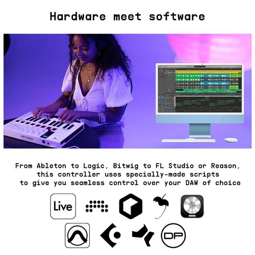 25 Key MiniLab 3 USB MIDI Controller with Velocity Sensitive Keys and Pads - Picture 5 of 6