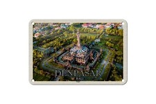 Blechschild Reise 18x12 cm DENPASAR Bali Temp...