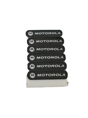 Motorola CP100d CP200d XPR3300 3500 3550E Motorola front label Each bid is for 1