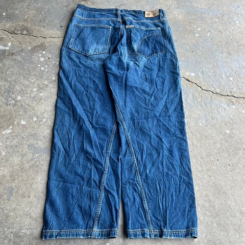 Vintage Y2K baggy rocawear blue denim jeans pants