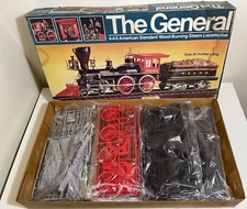 MPC The General American Steam Train 1:25 Scale Museum Quality Plastic Model Kit