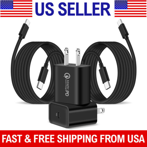 20 Watt Super Fast Type C Wall Charger &Cable For Samsung A16 A15 5G A25 A35 A55