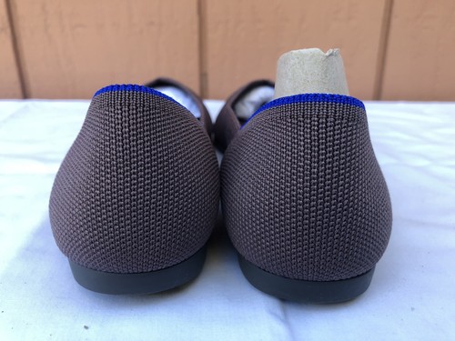 NEW RARE Retired Rothy’s Mink The Point Women US 8.5 Brown Luxury Ballet Flat C9 - 第 4/10 張圖片